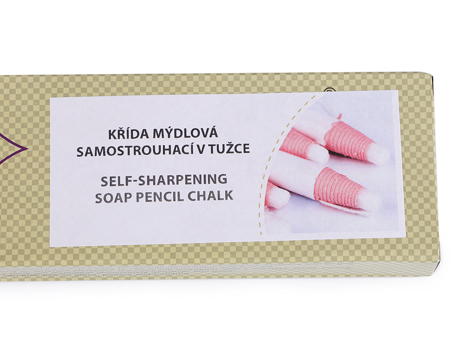 Creion cretă cu autoascuțire - Alb (1 Bucată)