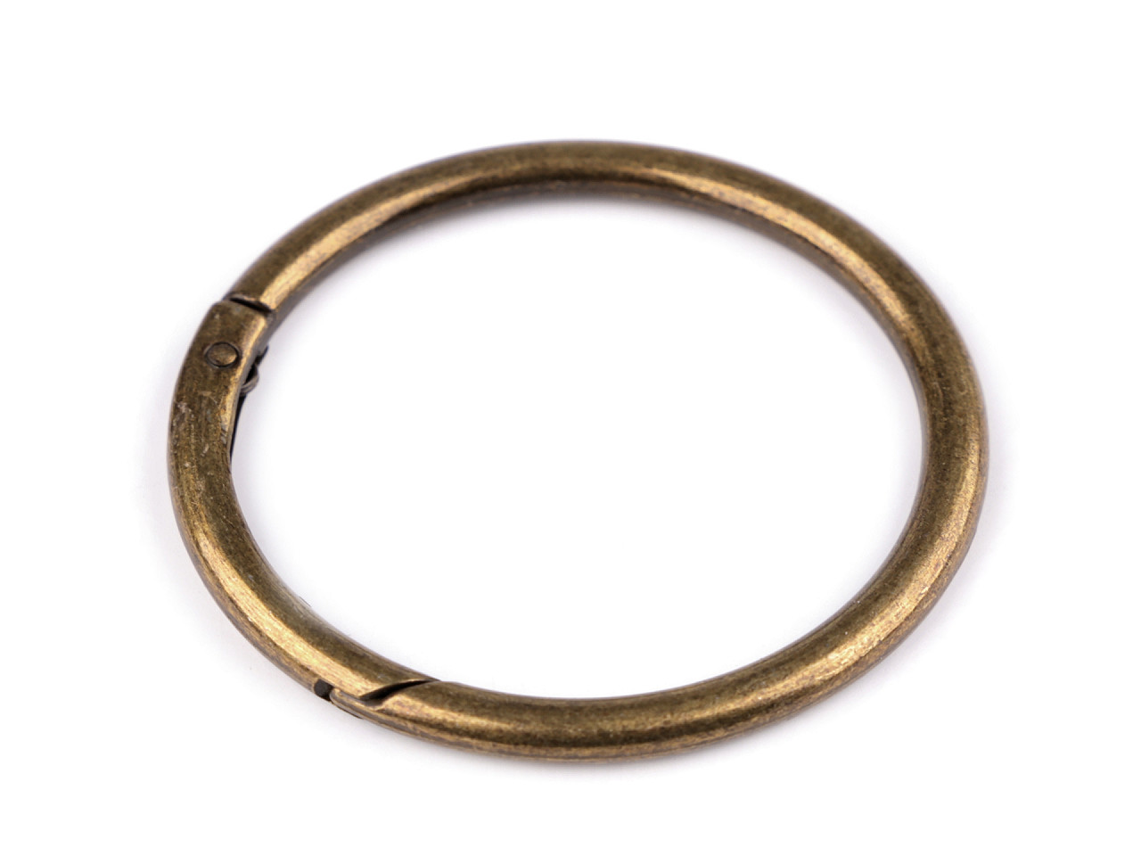 Inel carabină, ø50 mm - Lac negru (1 Bucată) Inel carabină, ø50 mm - Lac negru (1 Bucată)