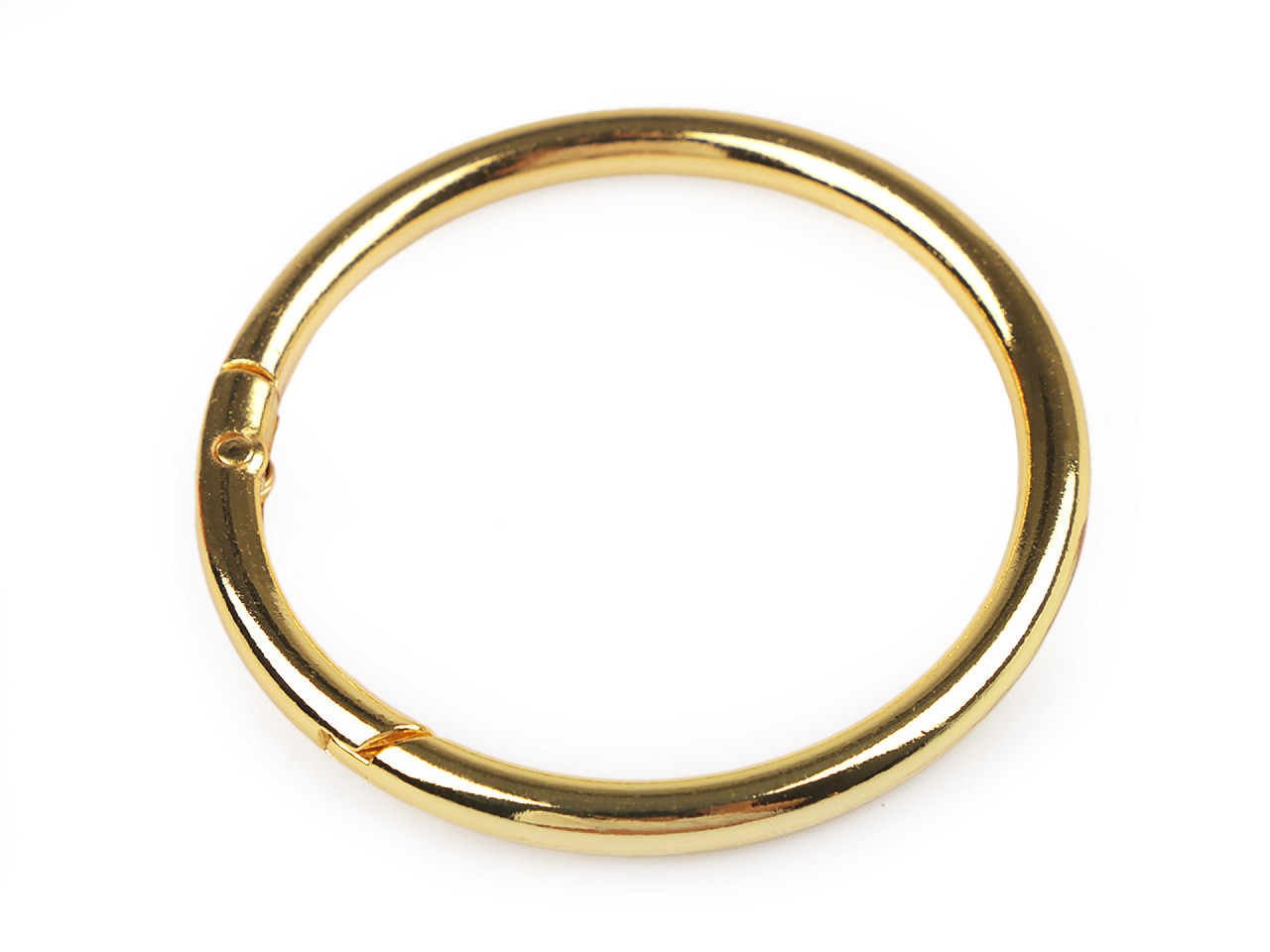 Inel carabină, ø50 mm - Lac negru (1 Bucată) Inel carabină, ø50 mm - Lac negru (1 Bucată)