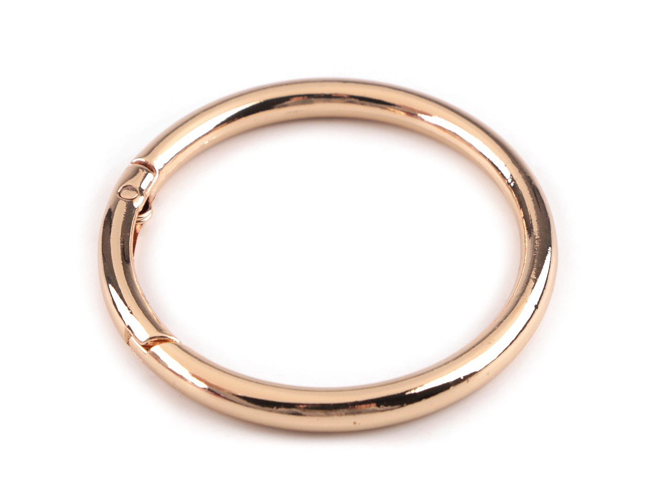 Inel carabină, ø50 mm - Lac negru (1 Bucată) Inel carabină, ø50 mm - Lac negru (1 Bucată)