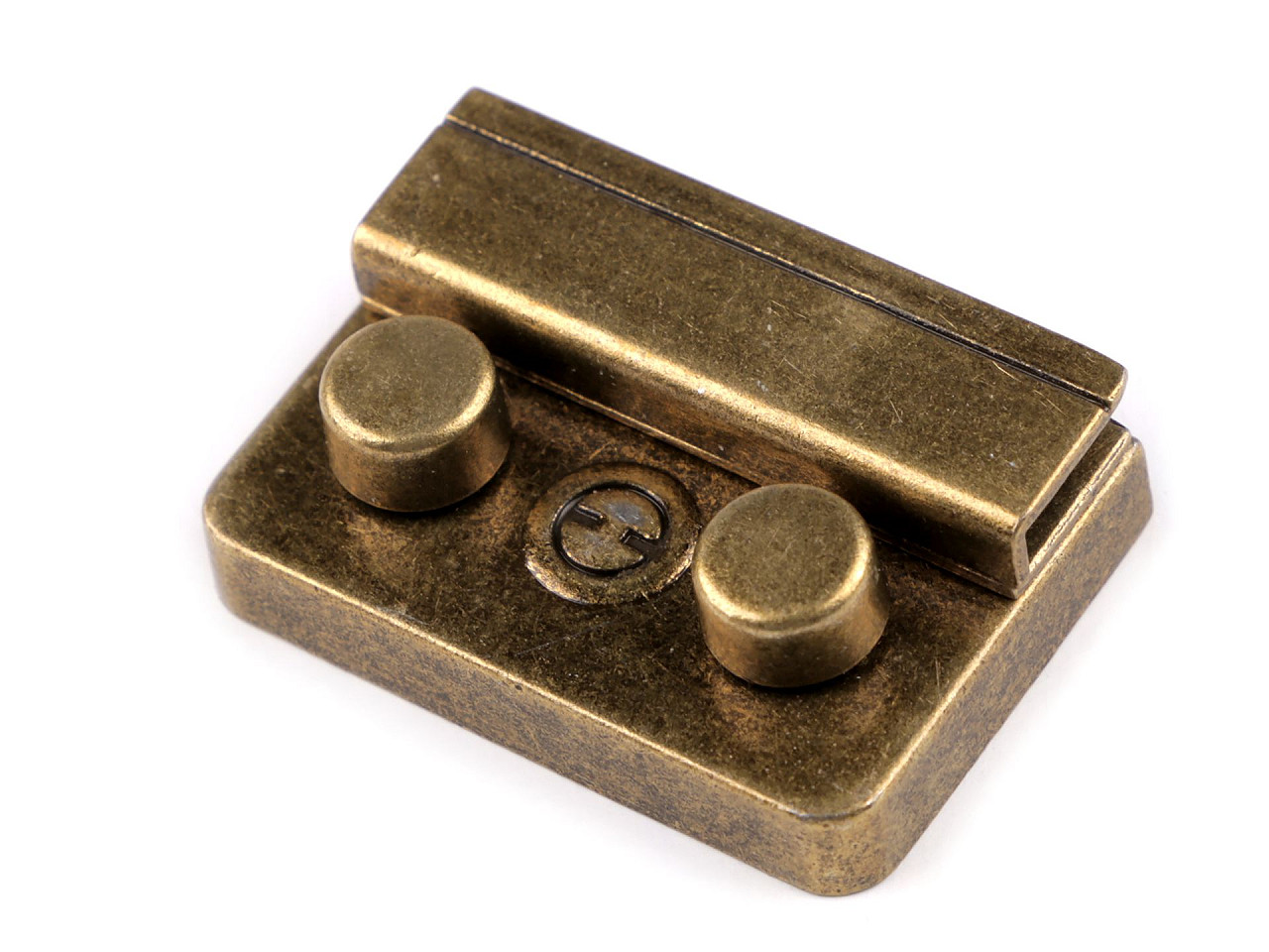 Închizătoare geantă / poșetă, 32x46 mm - Nichel negru (1 Set)