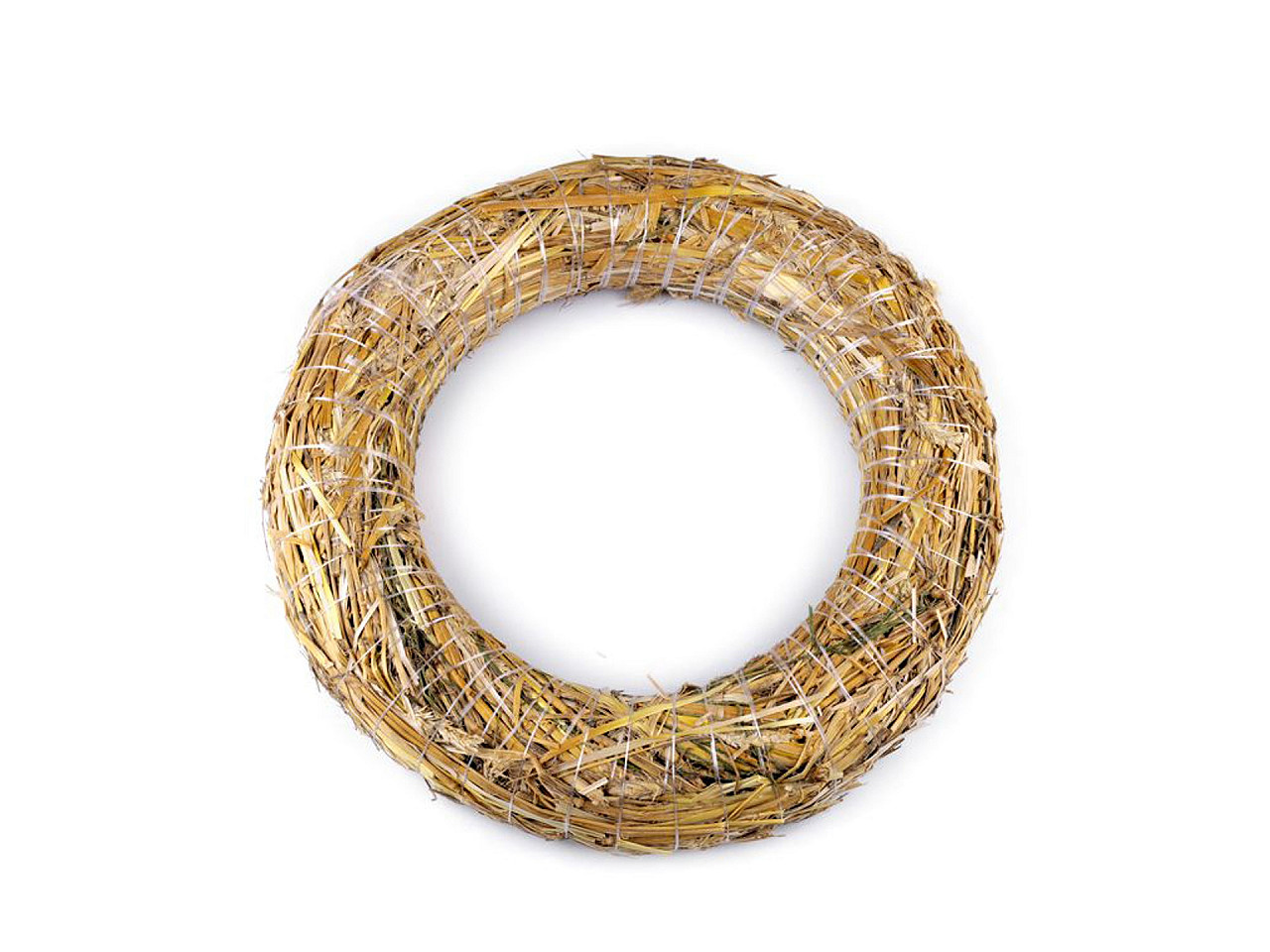 Coroniță din paie, ø35 cm - Natur (1 Bucată)