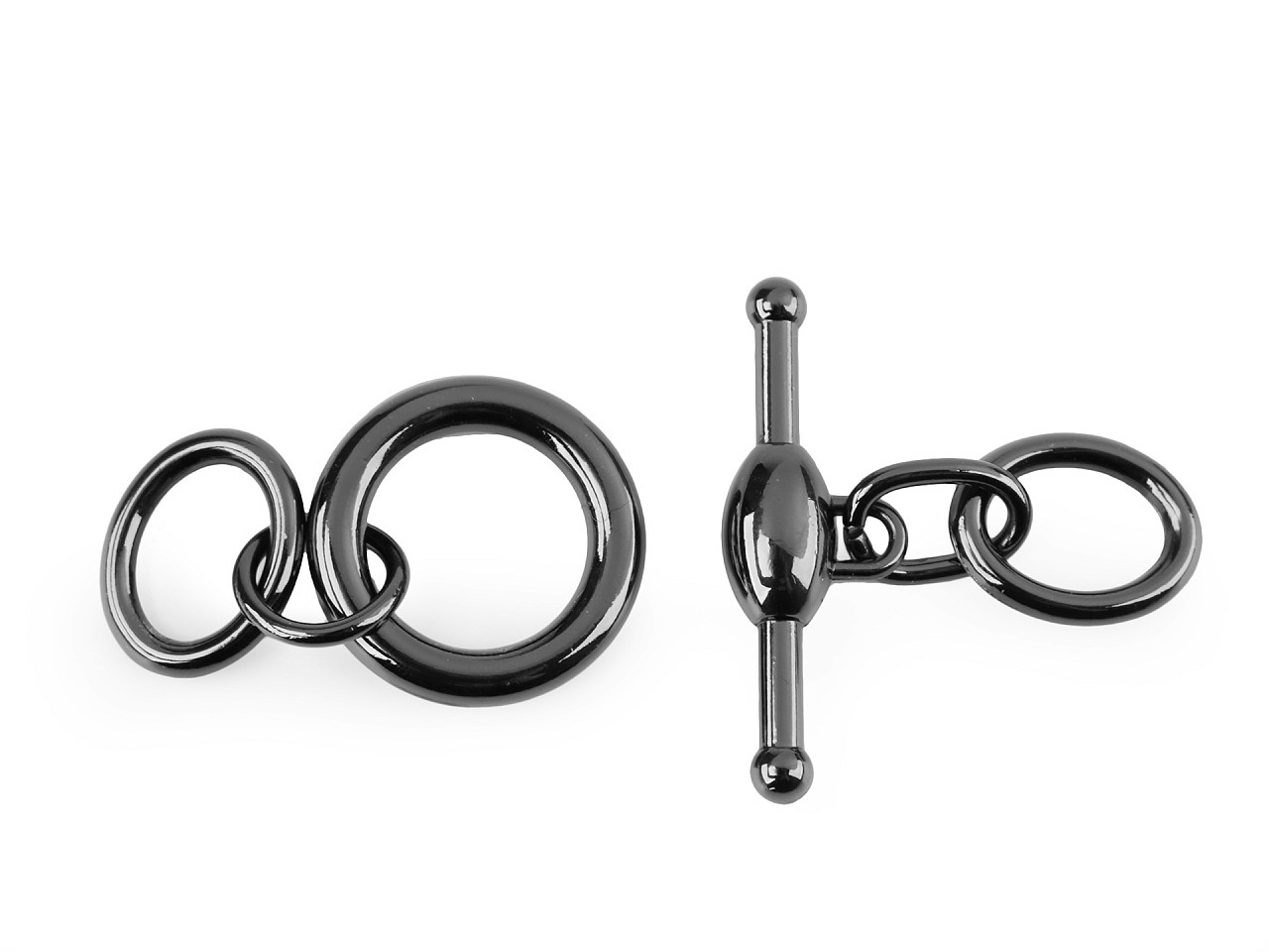 Închizătoare confecții toggle - Auriu rose (1 Pereche)