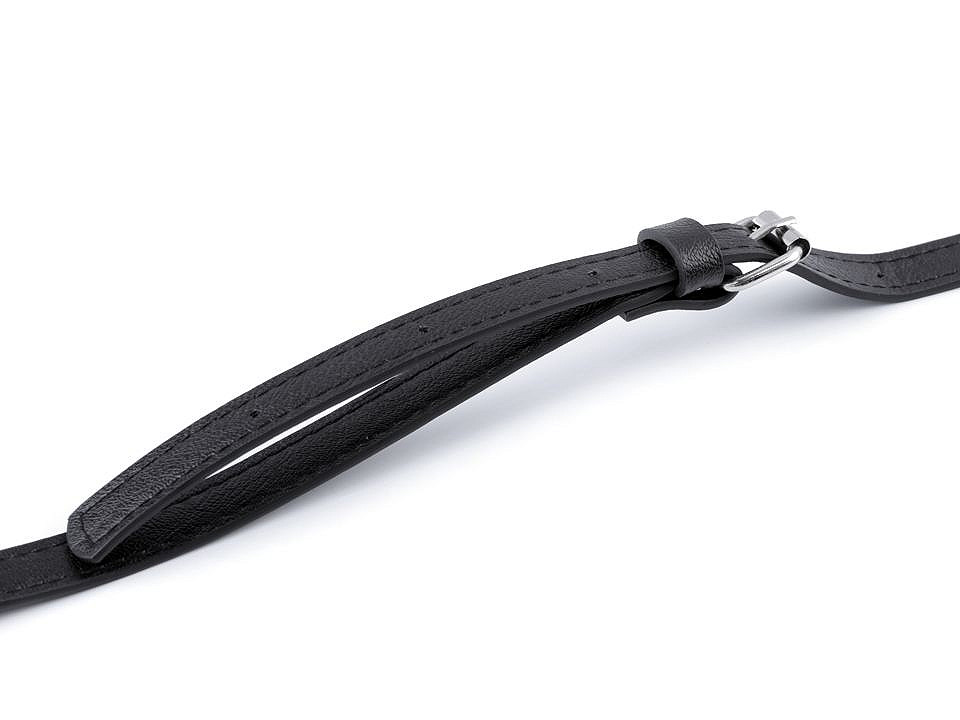 Toartă geantă cu carabină latime 1,5 cm - Argintiu (1 Bucată)