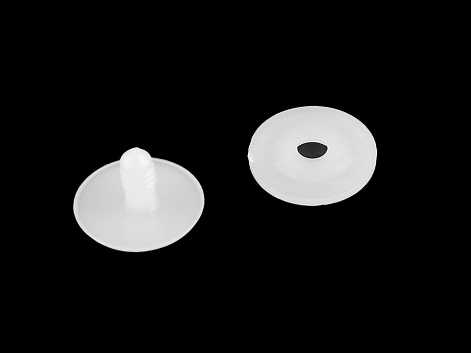 Articulații figurine / jucării, ø25 mm - Transparent (4 Seturi)