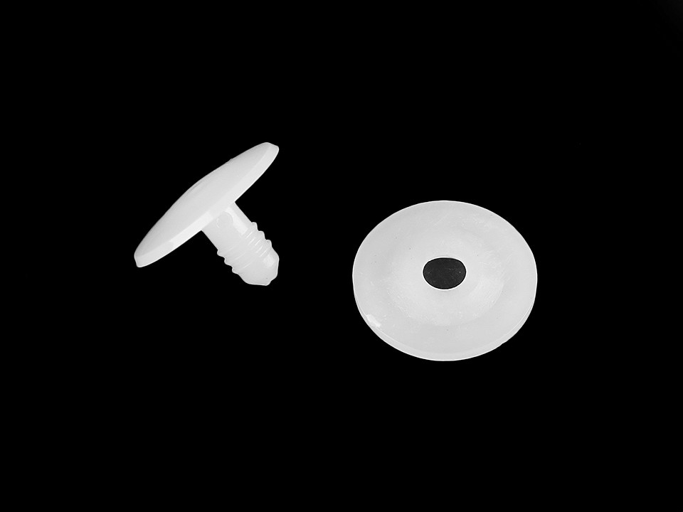 Articulații figurine / jucării, ø25 mm - Transparent (4 Seturi)