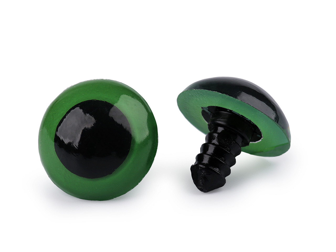 Ochi pentru jucării cu dispozitiv de siguranță, ø20 mm - Albastru delta (4 Seturi)