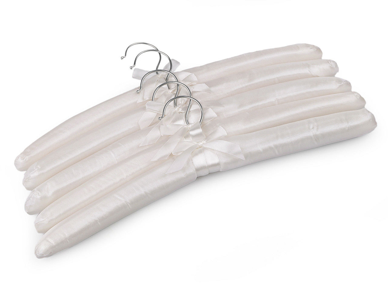 Umerașe satinate - Albastru deschis (5 Bucăți)