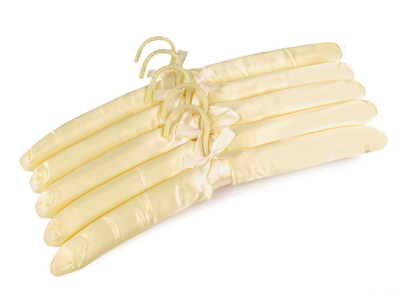 Umerașe satinate - Albastru deschis (5 Bucăți)