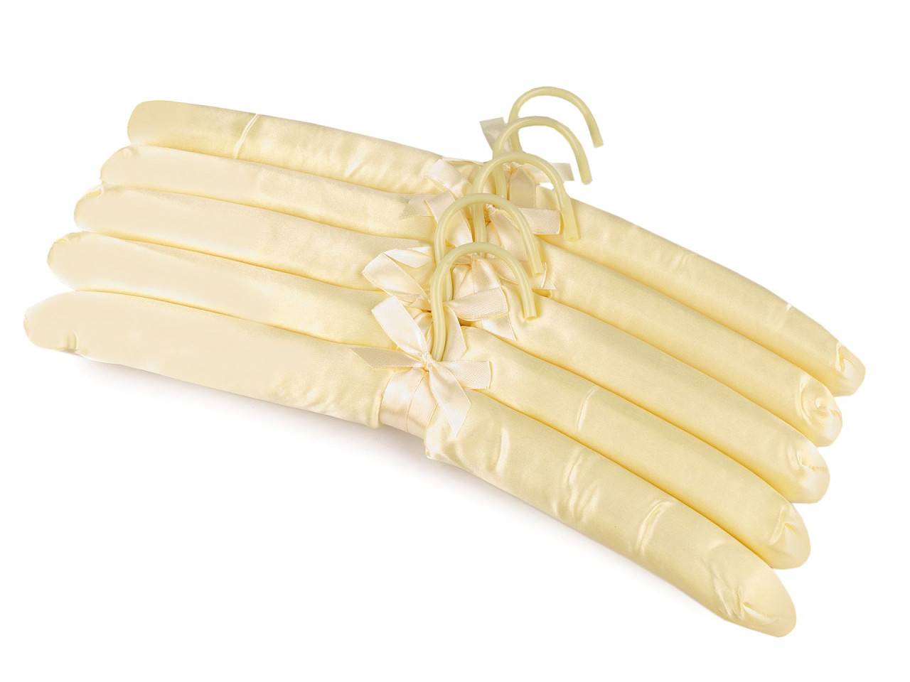 Umerașe satinate - Albastru deschis (5 Bucăți)