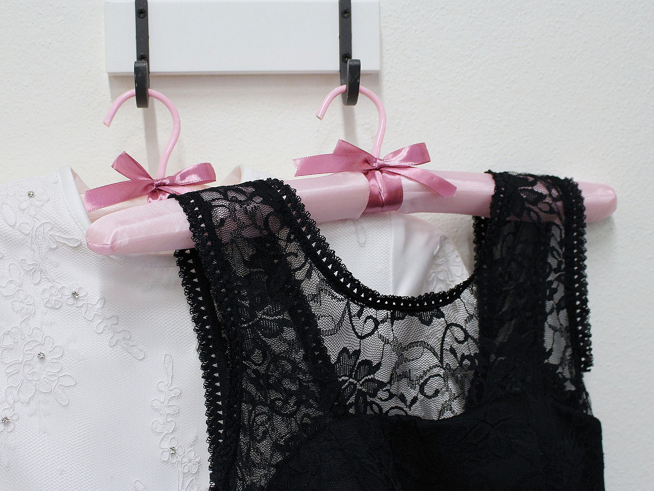 Umerașe satinate - Albastru deschis (5 Bucăți)