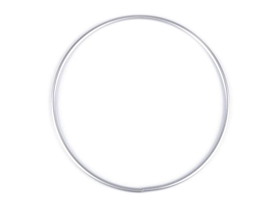 Cerc metalic, ø20 cm - Argintiu (10 Bucăți)