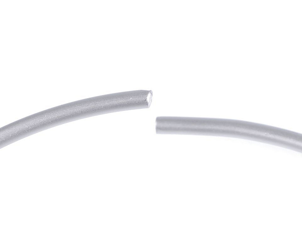 Cerc metalic ø25 cm - Argintiu (10 Bucăți)