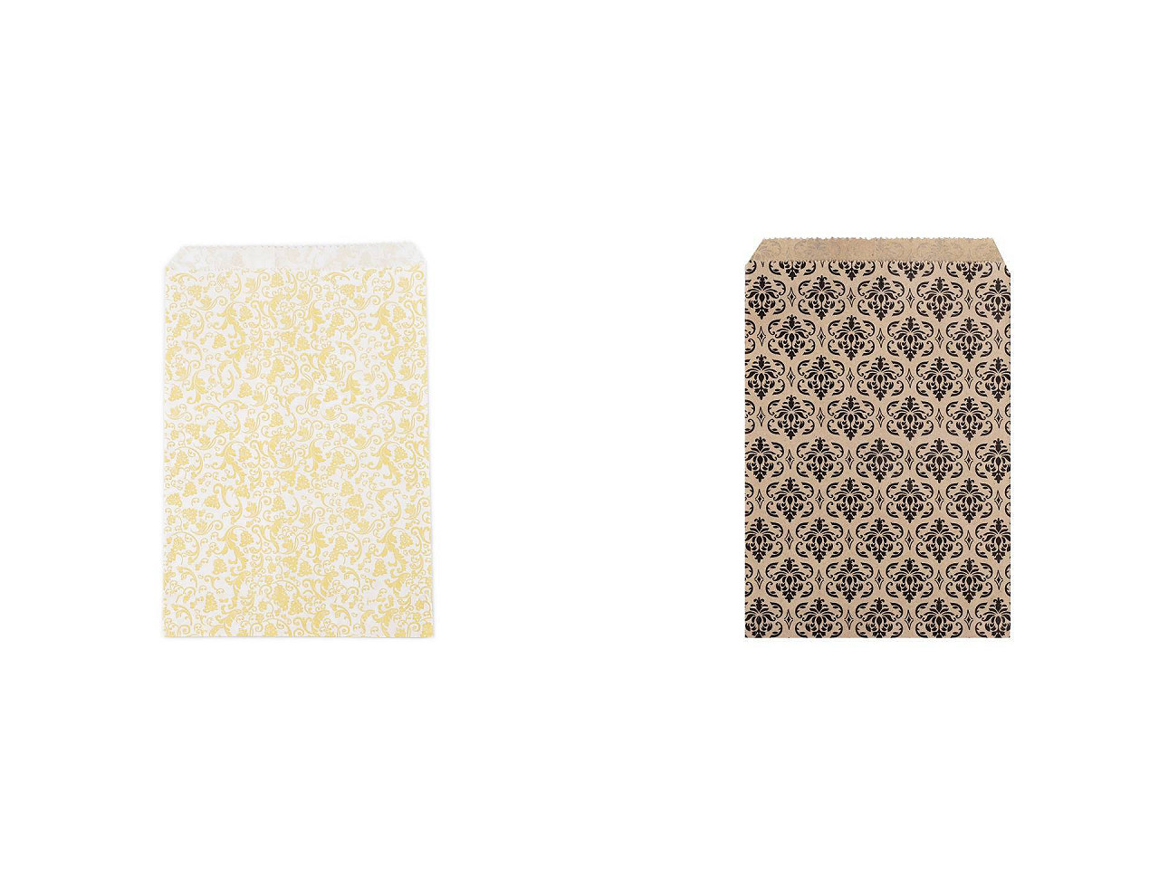 Pungă hârtie, 15x23 cm - Maro natural (100 Bucăți)