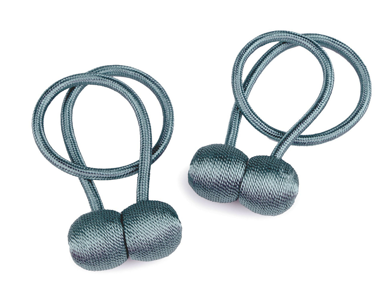 Magneți decorativi pentru perdele și draperii - Auriu deschis (2 Bucăți)