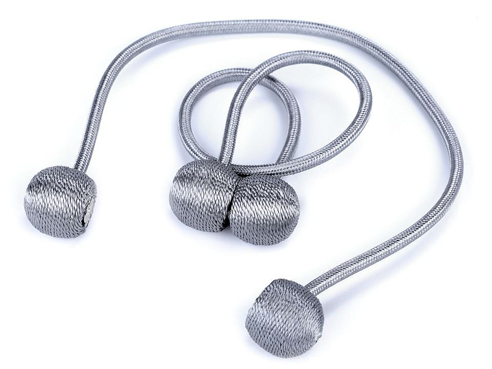 Magneți decorativi pentru perdele și draperii - Auriu deschis (2 Bucăți)