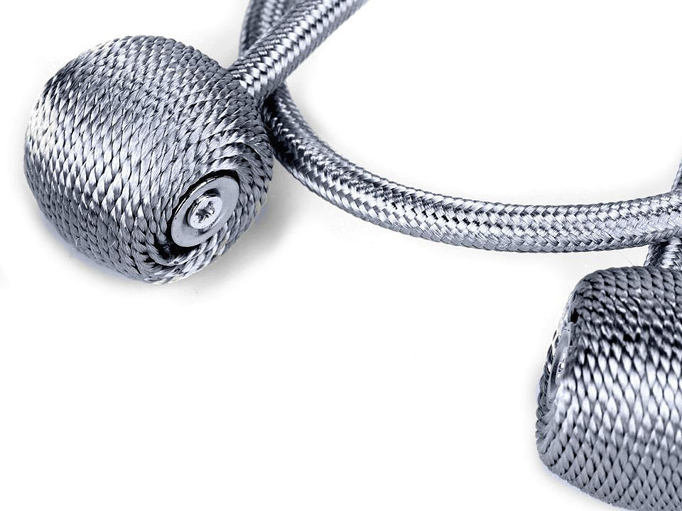 Magneți decorativi pentru perdele și draperii - Auriu deschis (2 Bucăți)