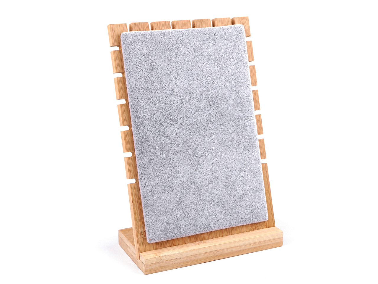 Panou prezentare bijuterii, 18x25,5 cm - Natural deschis (1 Bucată)