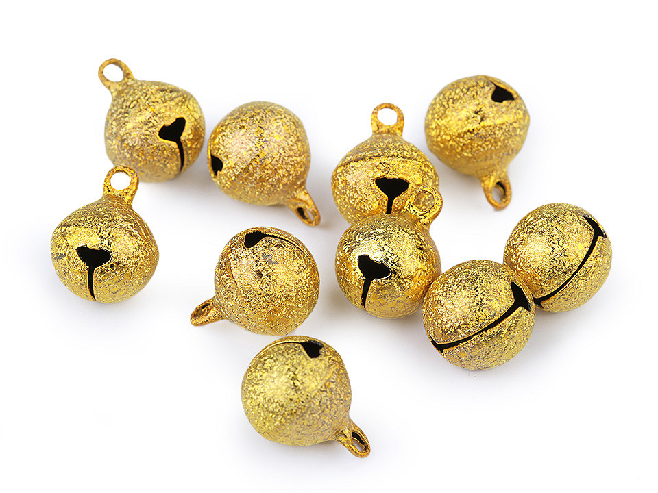 Clopoței / zurgălăi, ø12 mm - Multicolor (10 Bucăți)