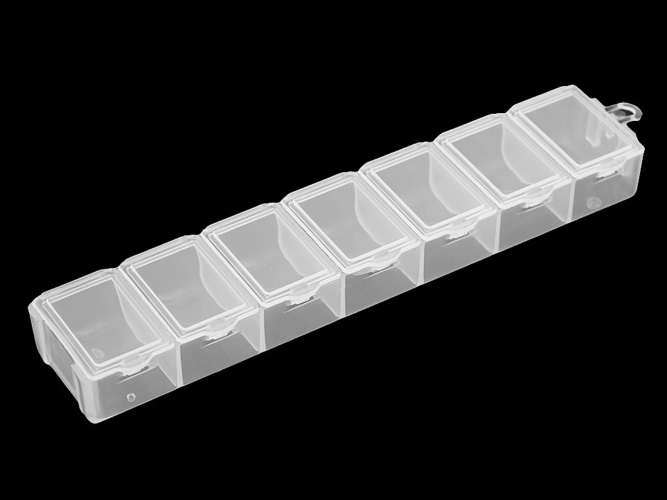 Organizator plastic, 1,8x3,4x15 cm - Transparent (1 Bucată)