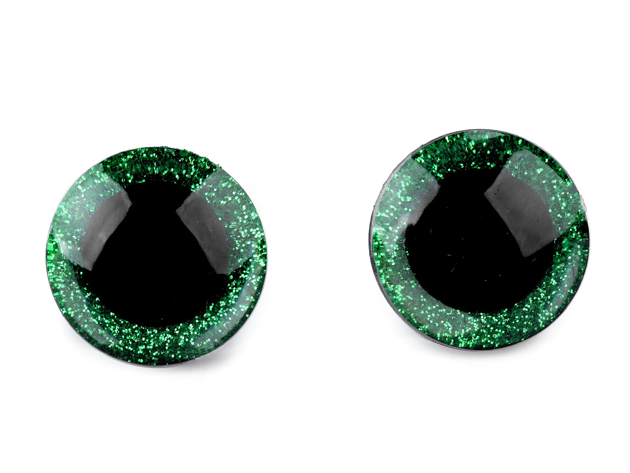 Ochi pentru jucării cu dispozitiv de siguranță, ø25 mm - Auriu (24 Seturi)