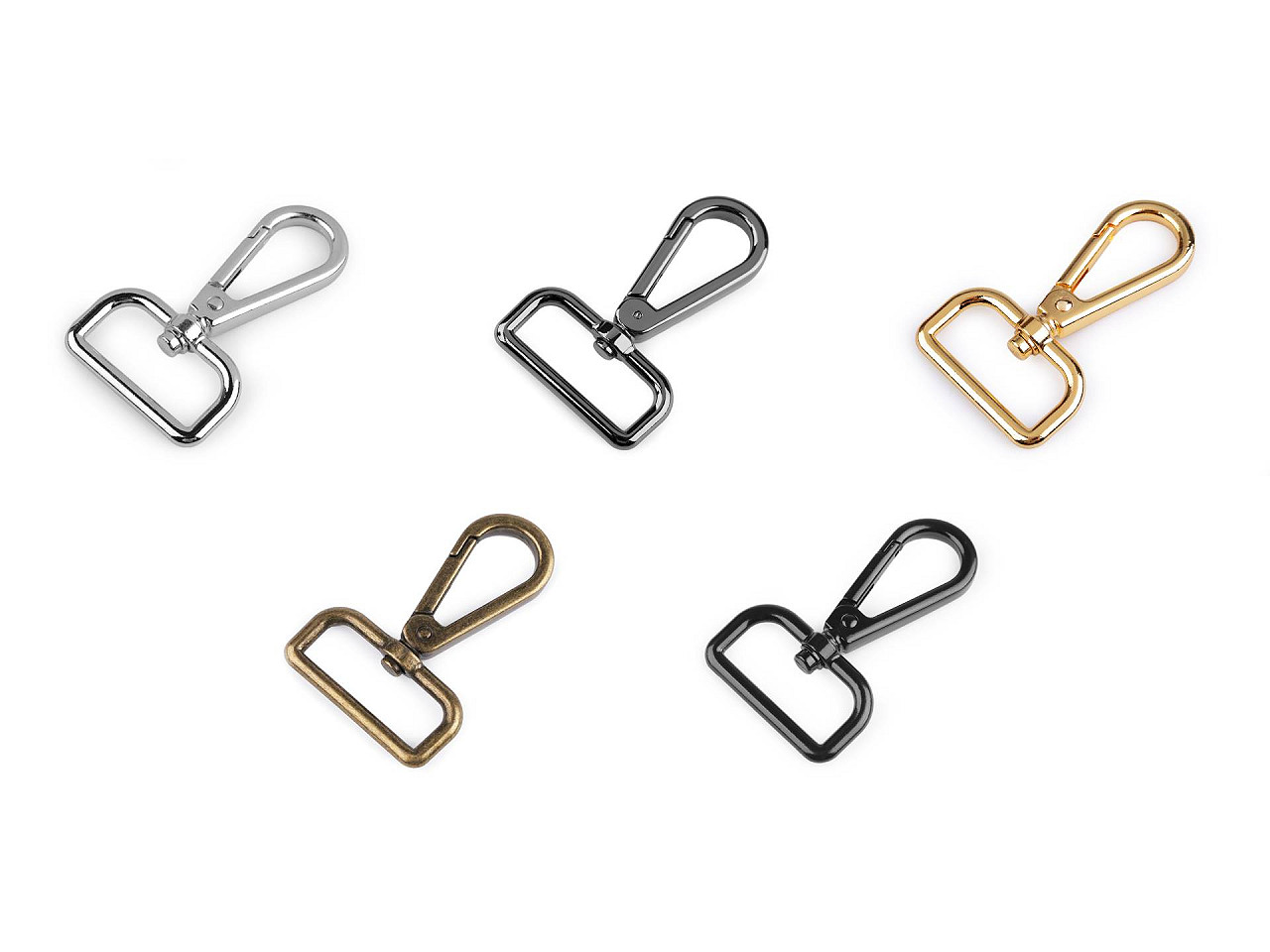 Carabină rotativă, 30 mm - Nichel (1 Bucată)