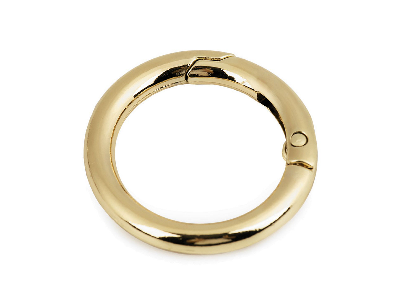 Inel carabină, ø25 mm - Nichel (1 Bucată)