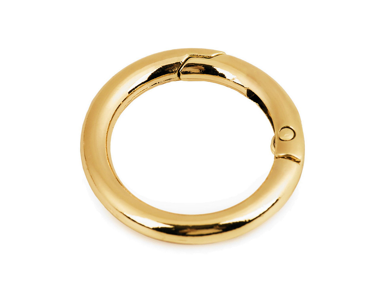 Inel carabină, ø25 mm - Nichel (1 Bucată)