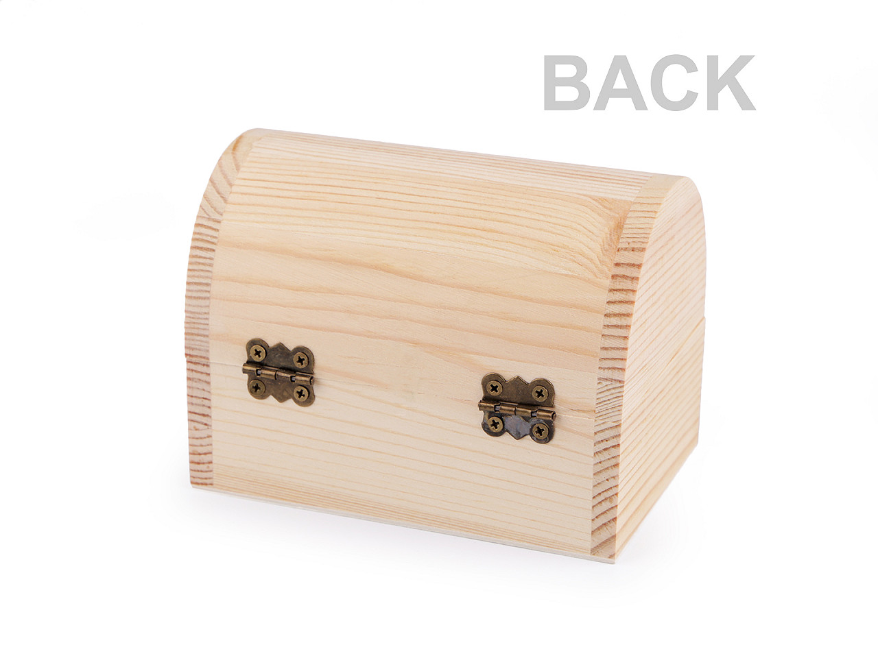 Cutie din lemn natur decorabilă - Natur (1 Bucată)