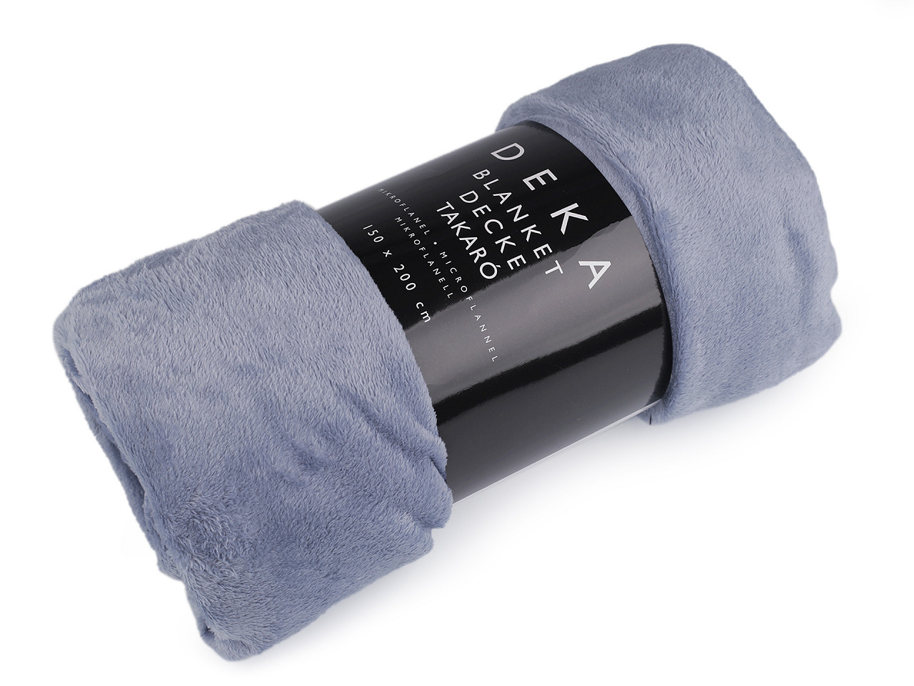 Pătură microflanel, 150x200 cm - Roșu (1 Bucată)