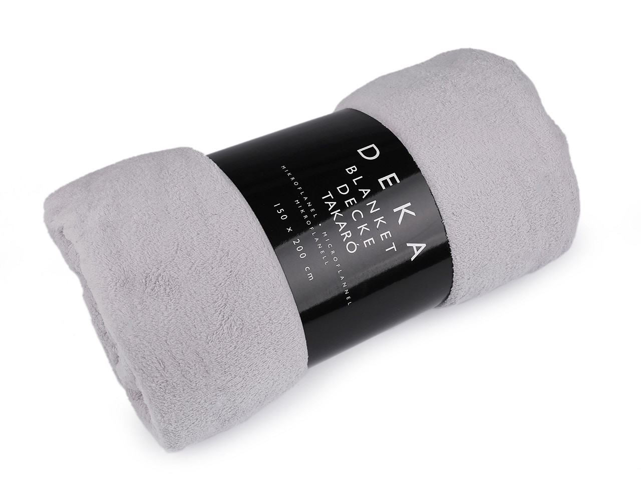 Pătură microflanel, 150x200 cm - Roșu (1 Bucată)