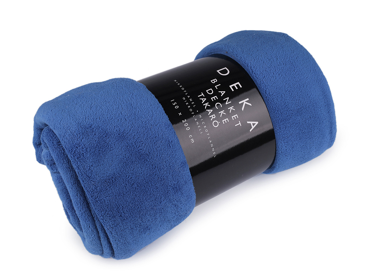 Pătură microflanel, 150x200 cm - Roșu (1 Bucată)