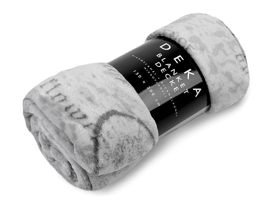 Pătură microflanel, 150x200 cm - Roșu (1 Bucată)