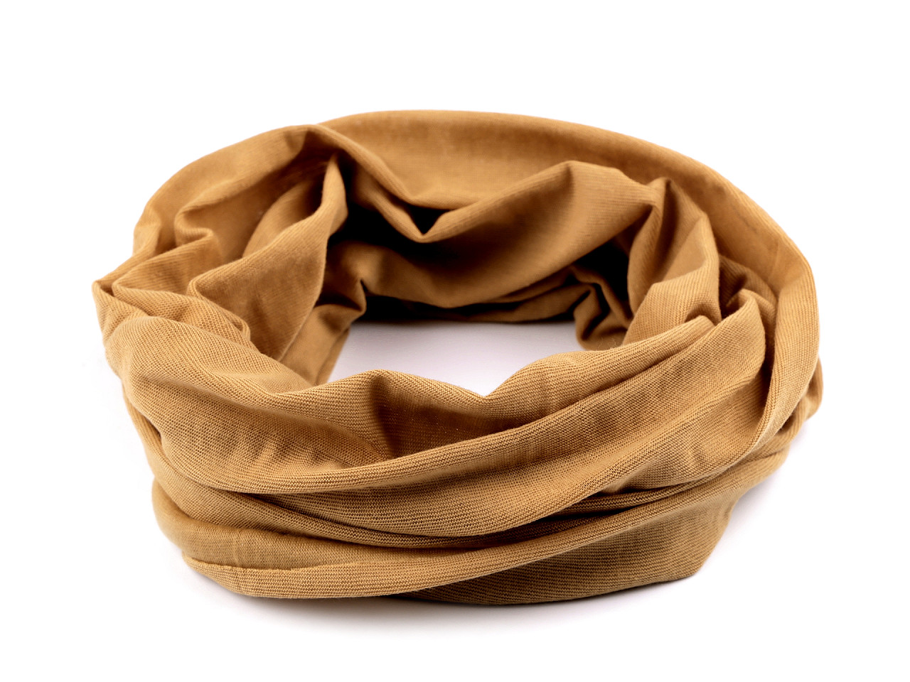 Eșarfă circulară multifuncțională - Maro bronz (10 Bucăți)
