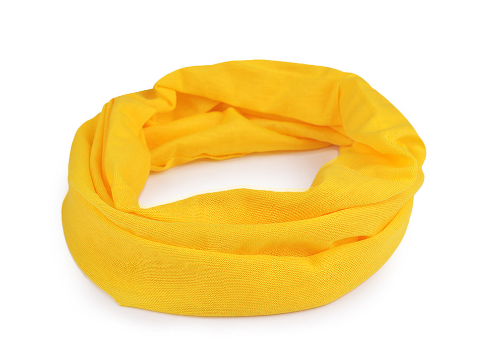 Eșarfă circulară multifuncțională - Maro bronz (10 Bucăți)