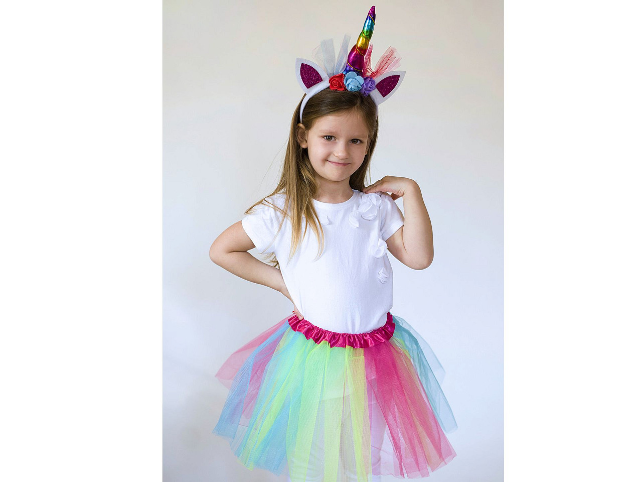 Costum carnaval unicorn - Multicolor (1 Set)