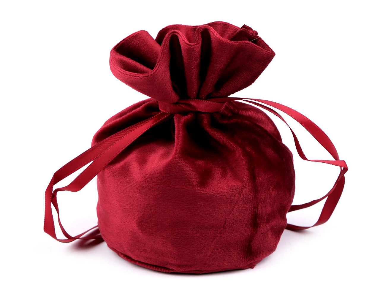 Săculeț catifea pentru cadouri, 14x16 cm - Gri deschis (10 Bucăți)