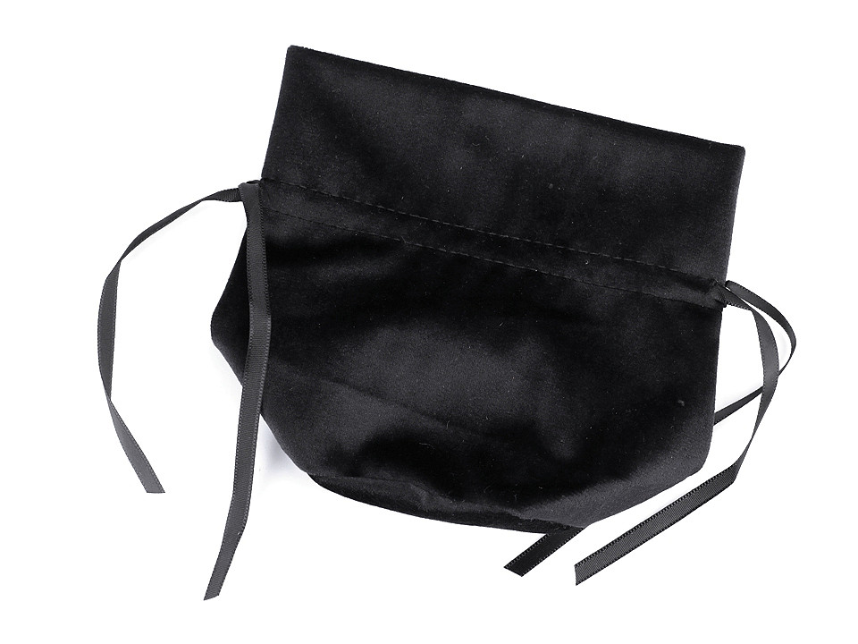 Săculeț catifea pentru cadouri, 14x16 cm - Gri deschis (10 Bucăți)