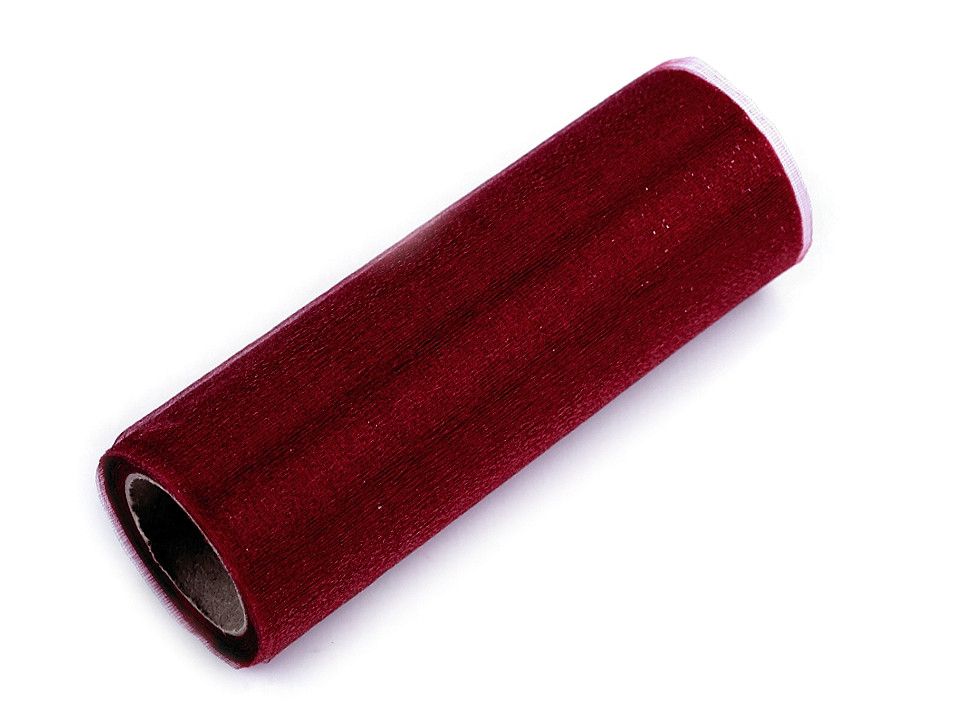 Organza, lățime 14,5 cm - Mov liliachiu (72 Metri)