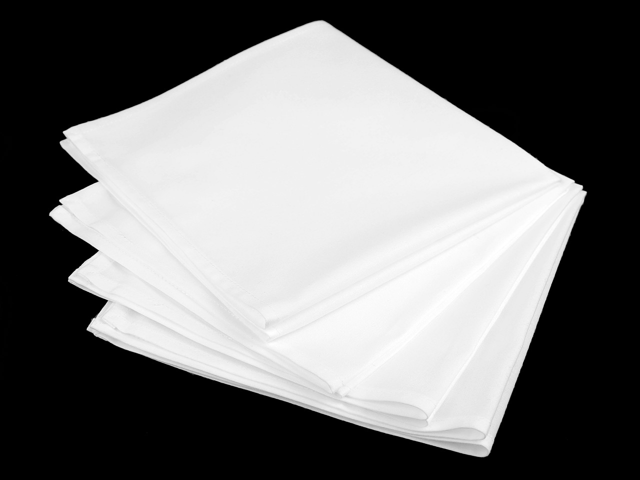 Șervețele bumbac, 45x45 cm - Crem deschis (2 Bucăți)