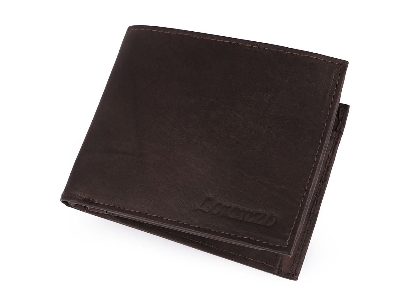 Portofel bărbați, piele naturală - Negru (1 Bucată)