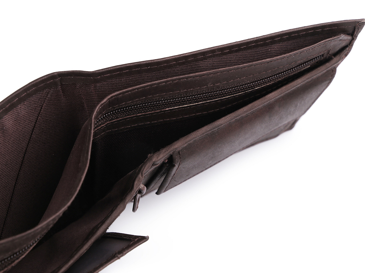 Portofel bărbați, piele naturală - Negru (1 Bucată)