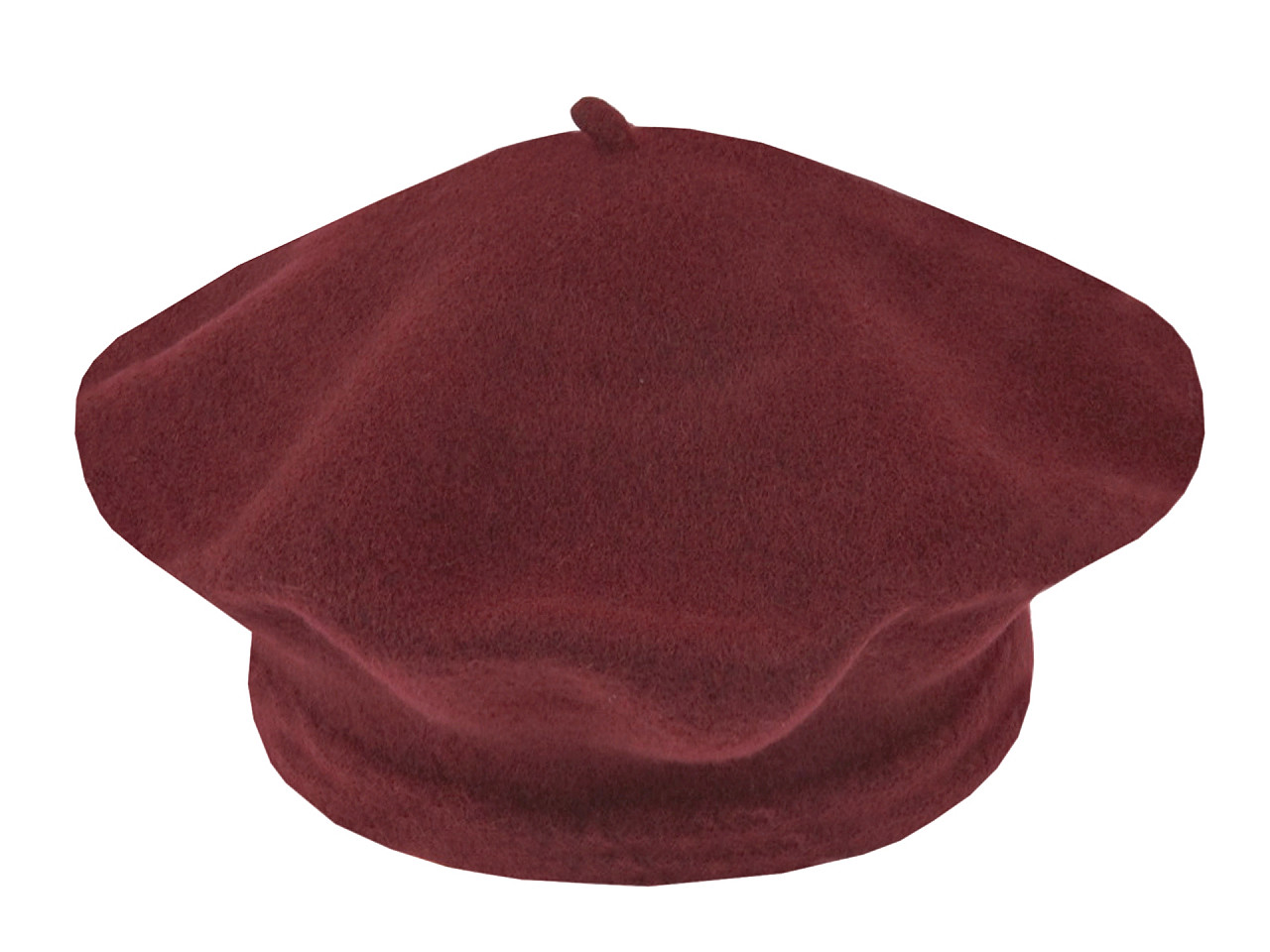 Beretă damă tonak 100% lână - Verde închis (1 Bucată)