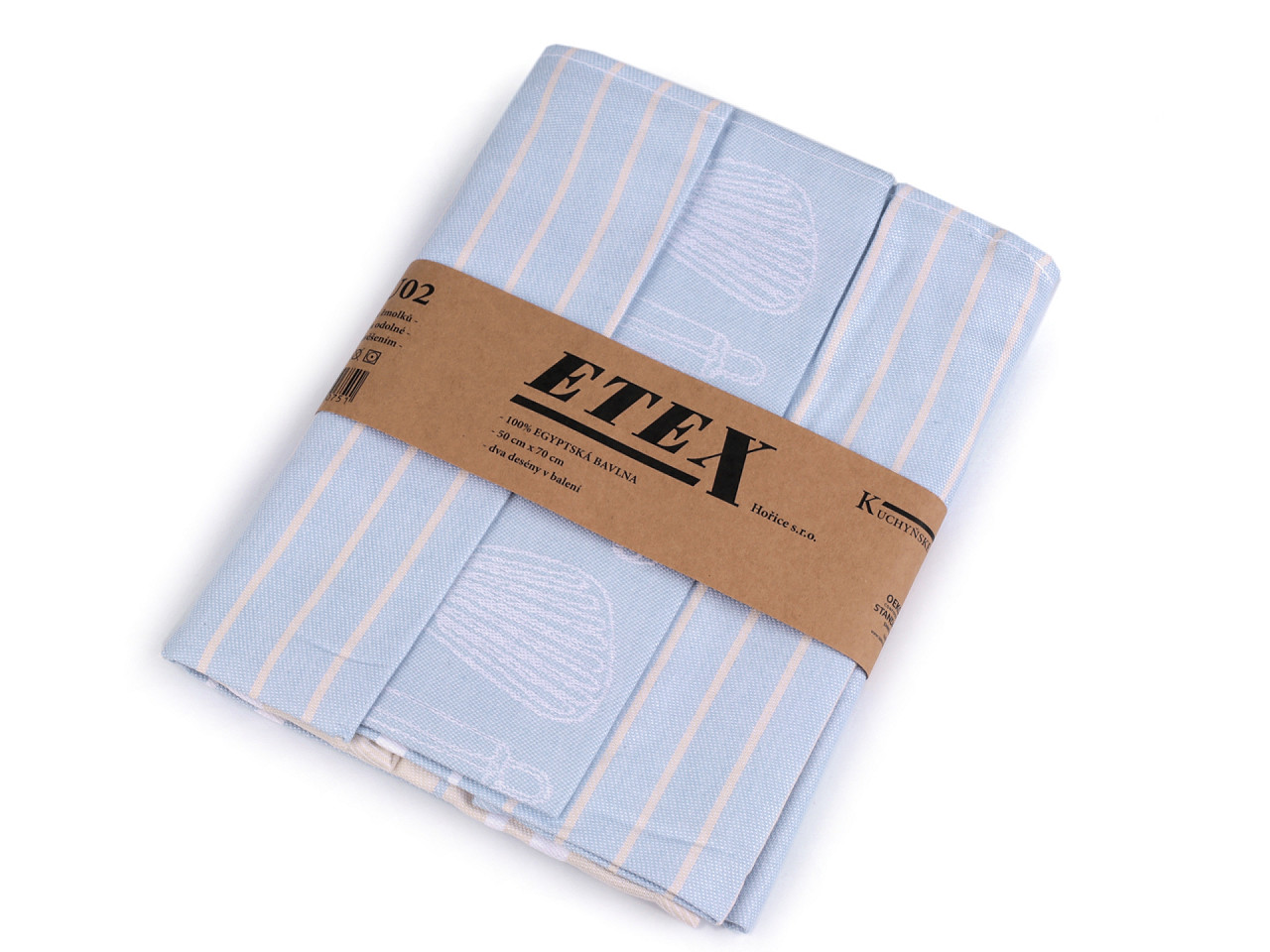 Prosop de bucătărie, 50x70 cm - Negru (3 Bucăți)