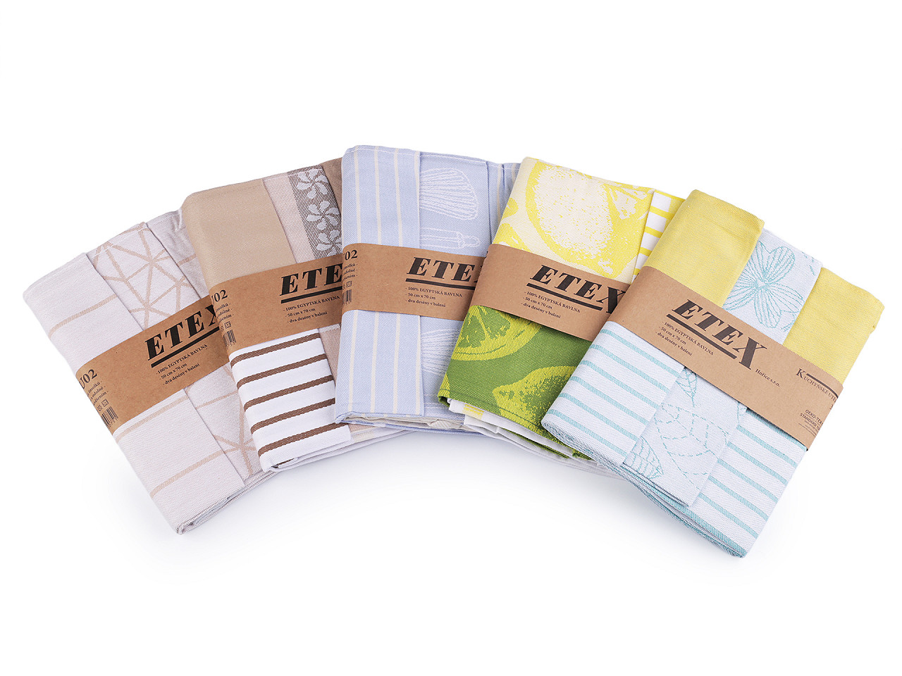 Prosop de bucătărie, 50x70 cm - Negru (3 Bucăți)