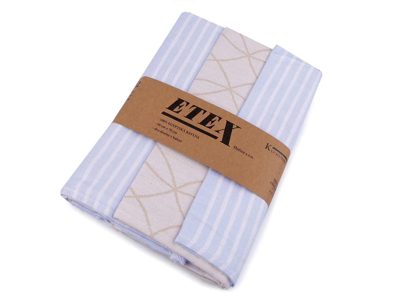 Prosop de bucătărie, 50x70 cm - Negru (3 Bucăți)