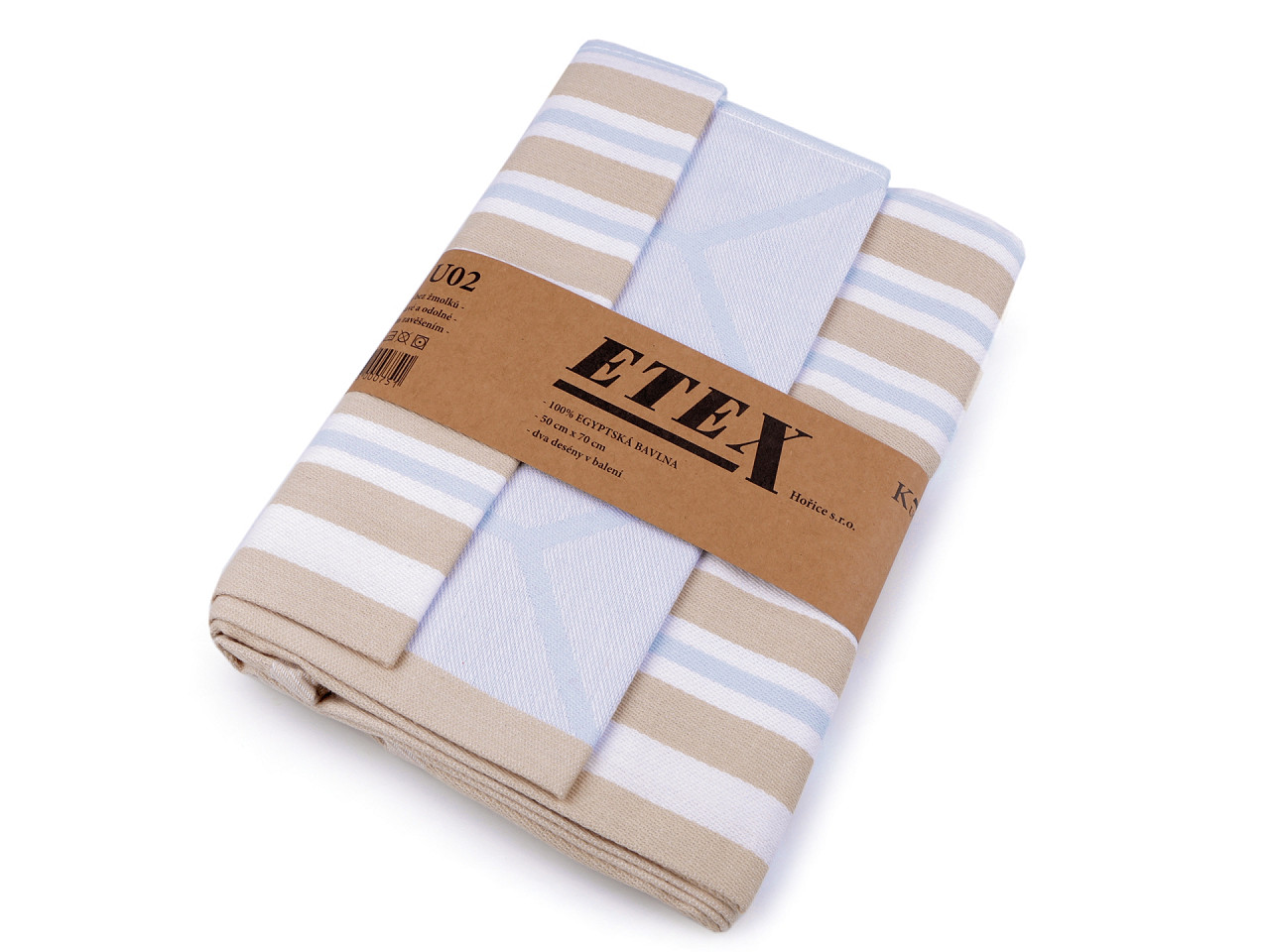 Prosop de bucătărie, 50x70 cm - Negru (3 Bucăți)