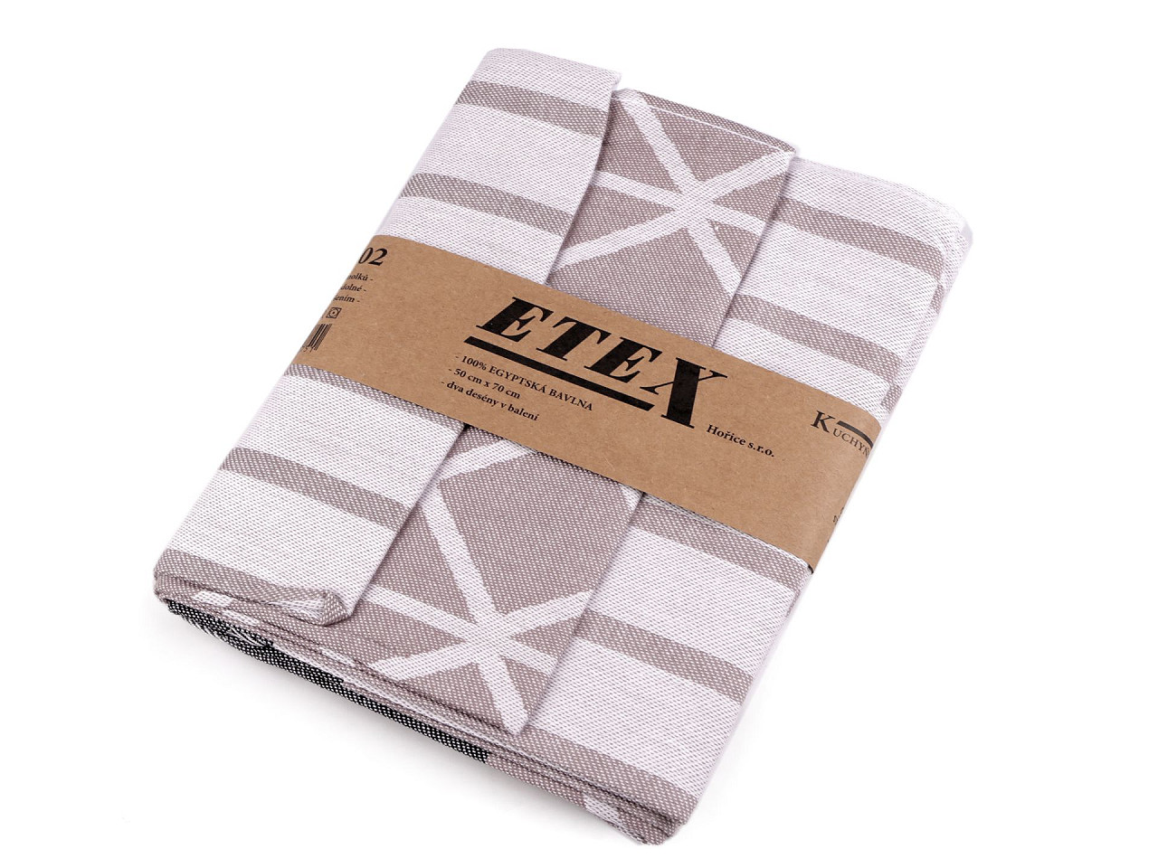 Prosop de bucătărie, 50x70 cm - Negru (3 Bucăți)