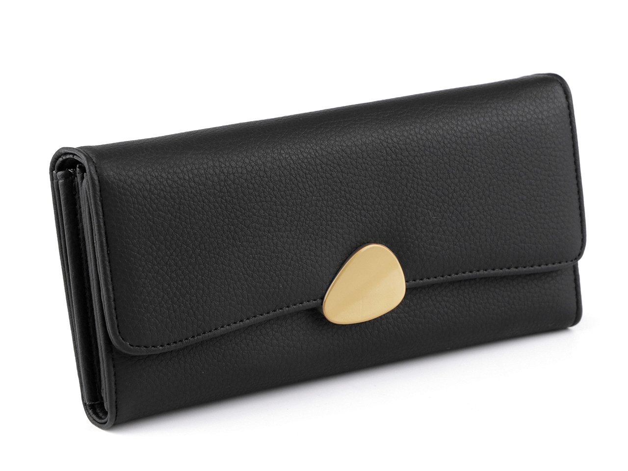 Portofel pentru femei 9,5x19 cm - Negru (1 Bucată)