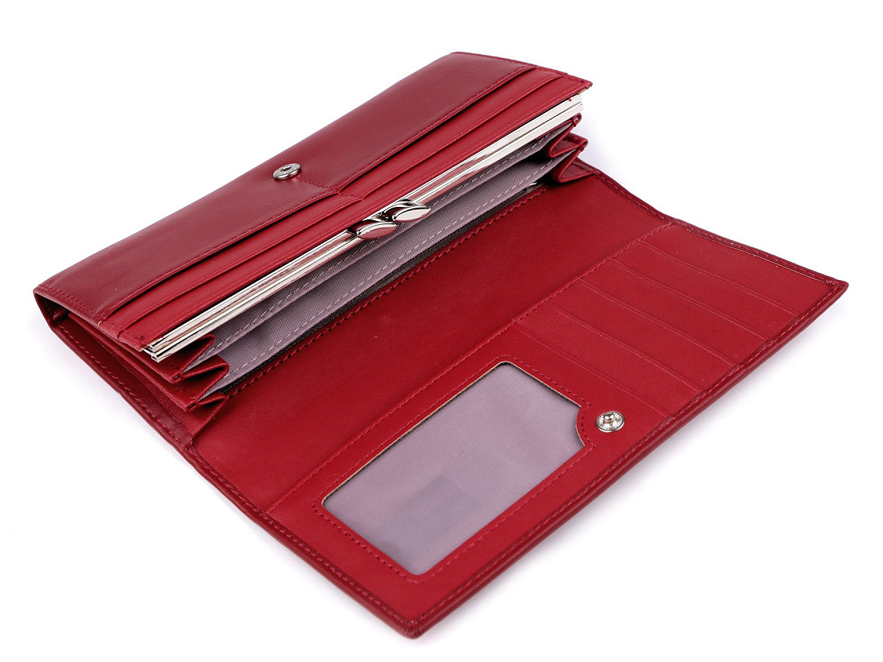 Portofel pentru femei 9,5x18,5 cm - Maro bronz (1 Bucată)